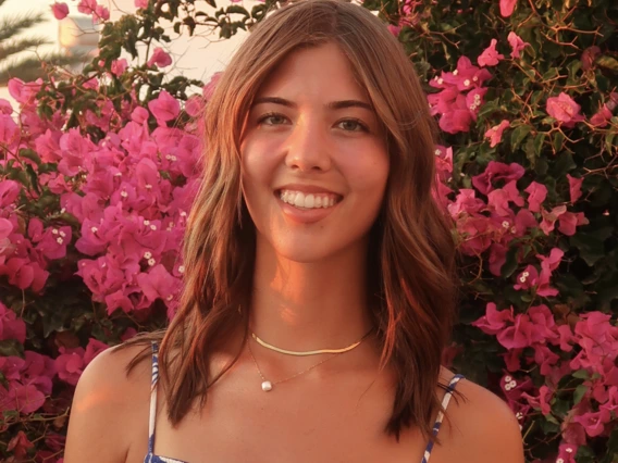 girl smiling