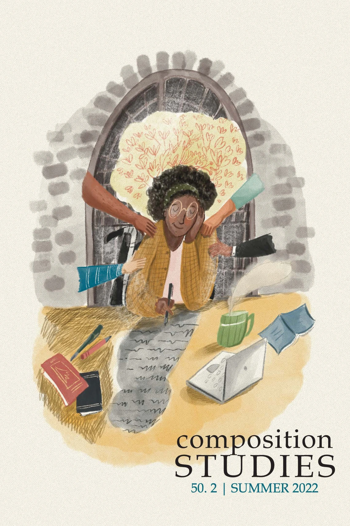 The cover of Composition Studies 50.2