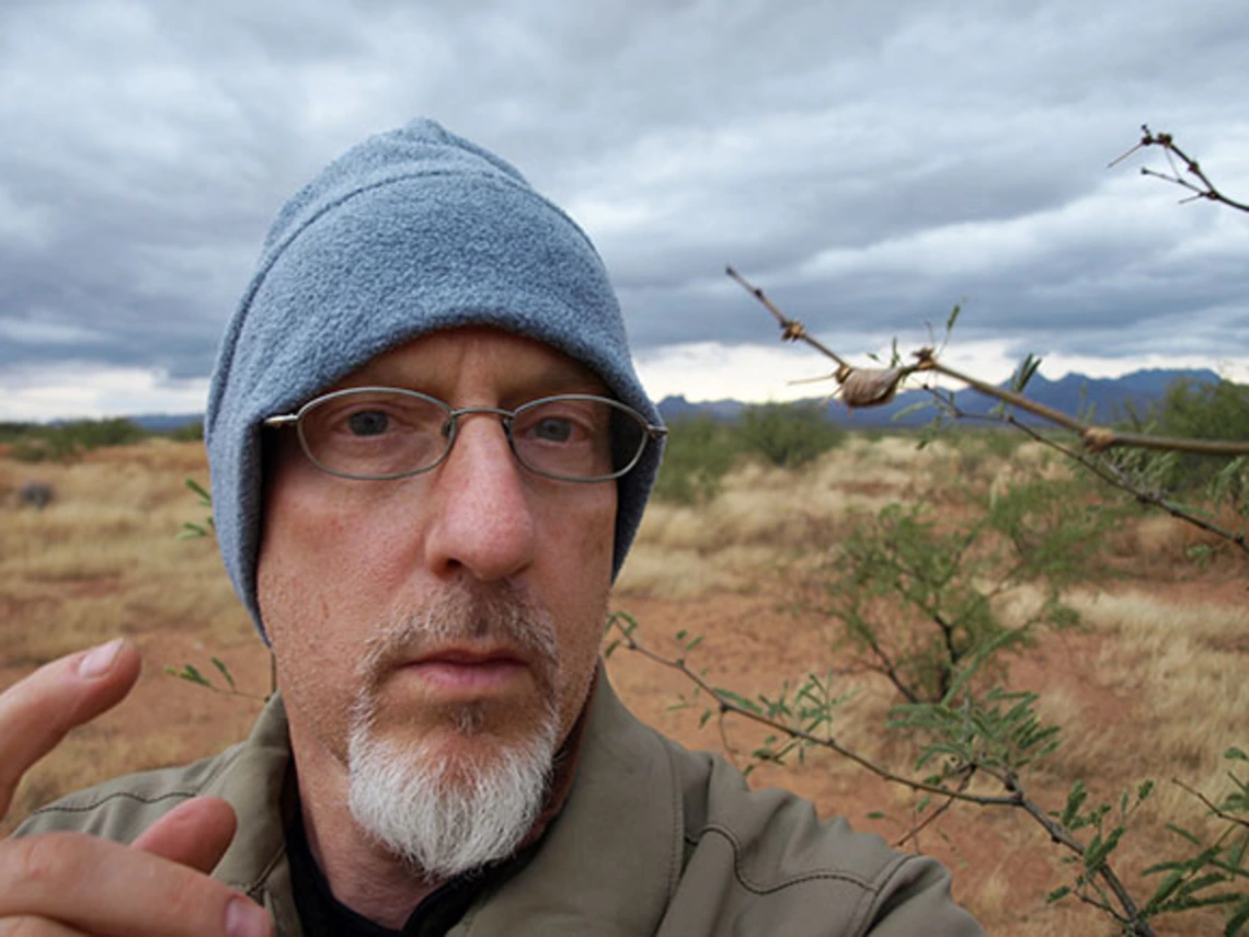 man with glasses