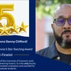 man smiling with 5 stars